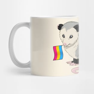 Pansexual Pride Opossum Mug